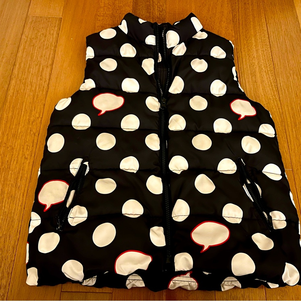 GAP puffer vest collaboration with Ellen DeGeneres